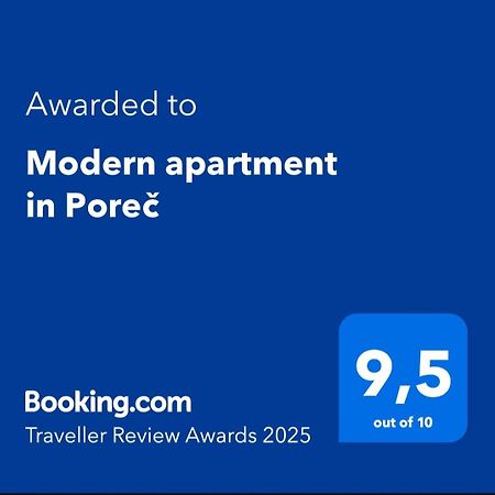 Modern apartment in Poreč Buitenkant foto