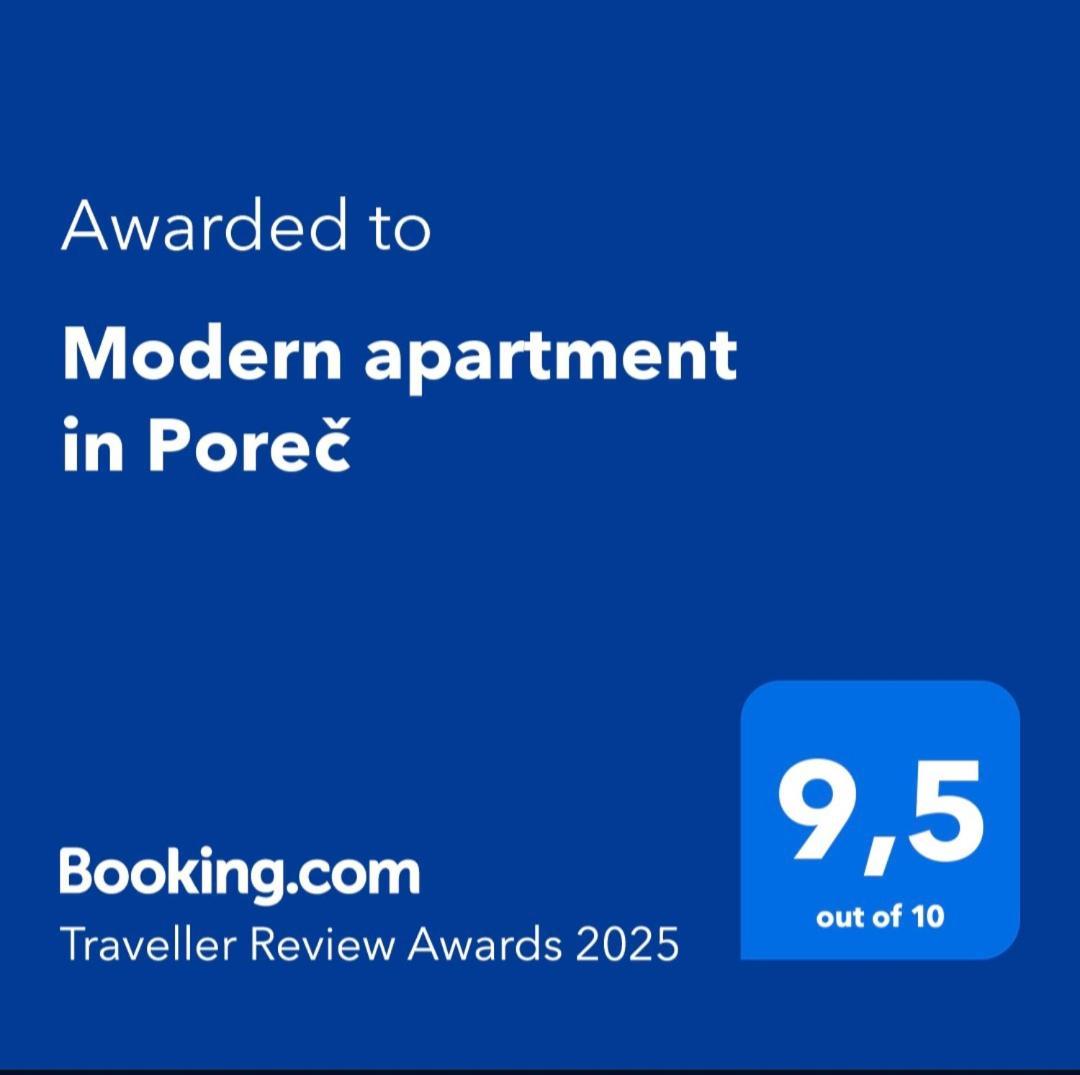 Modern apartment in Poreč Buitenkant foto